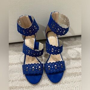 Elegant Blue Women's Sandals